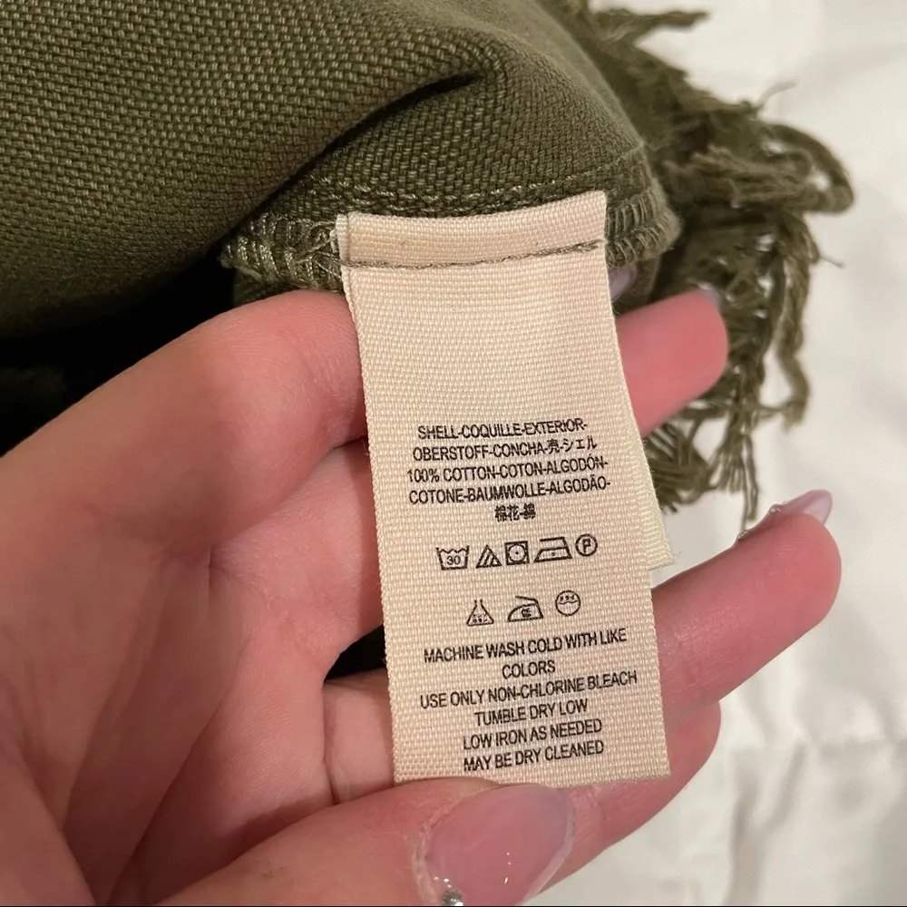 free people | canvas relaxed mini cargo skirt - Picture 11 of 12